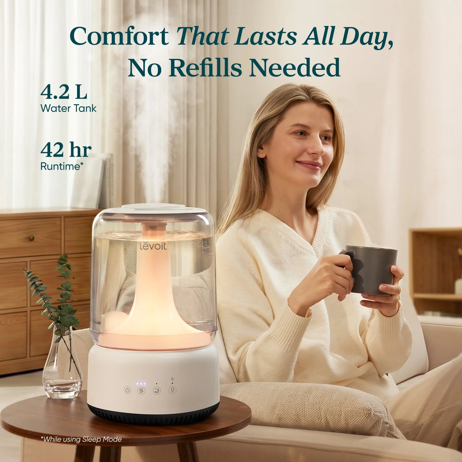 Levoit NeoClassic 450 Humidifier - Image 4