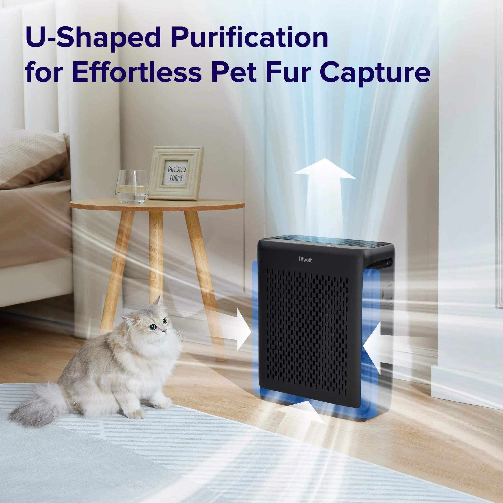 Levoit Vital 200S-P Smart Air Purifier - Black - Image 3