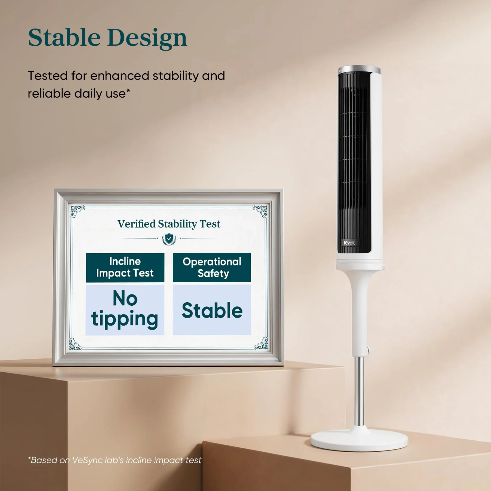 Levoit Windi Lift Smart Standing Fan - Image 8